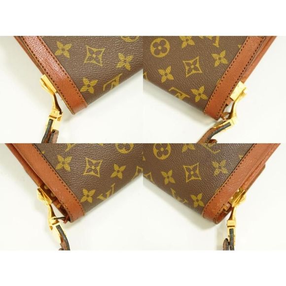 Louis Vuitton Sac Vendome Monogram Shoulder Bag Handbag Brown - Picture 6 of 9